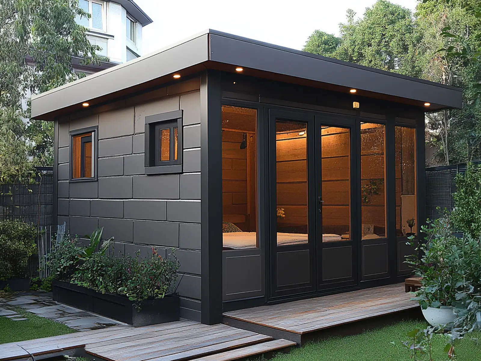 Metal garden house – high quality, individually customizable and available worldwide