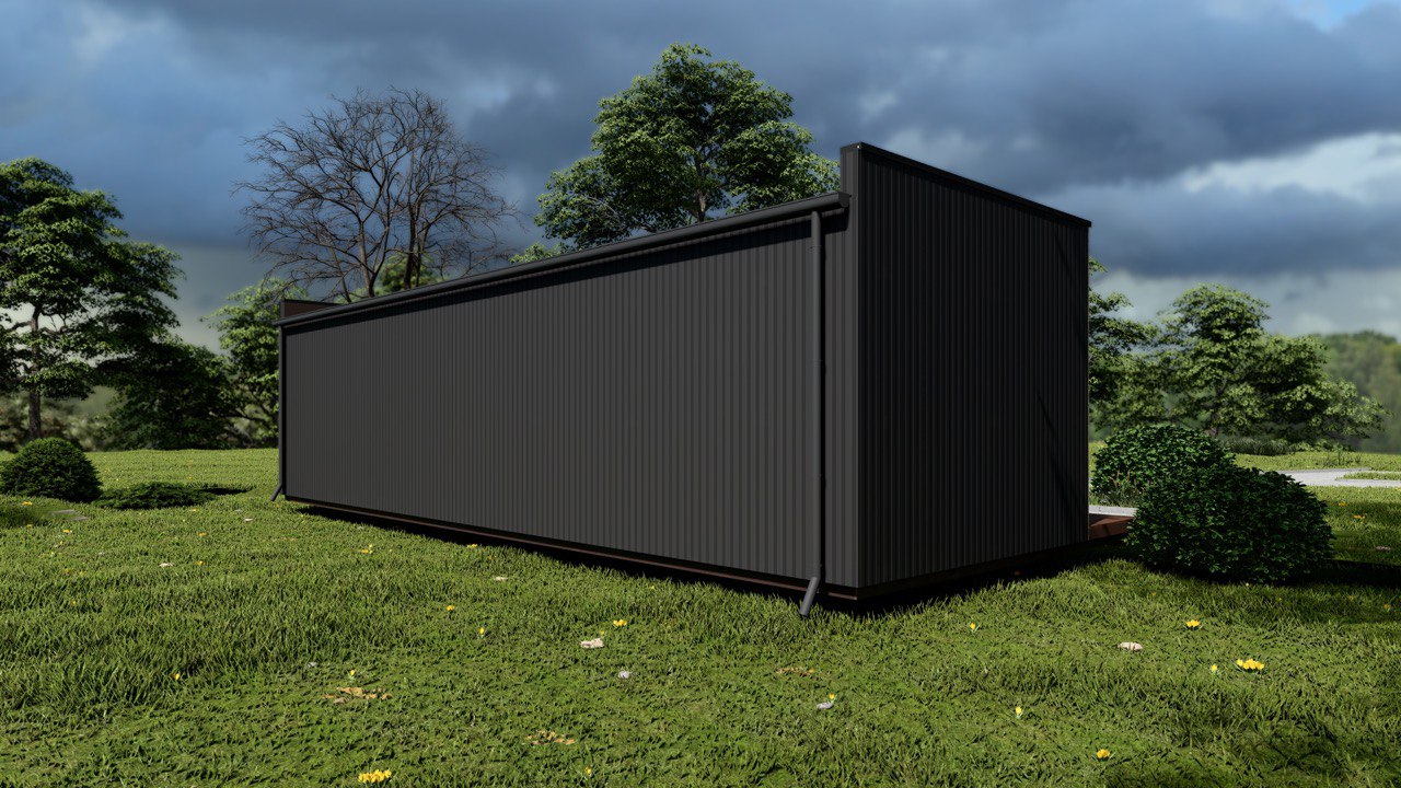 Tiny House - Modular House - Mini House - Container House, Prefabricated House - 39 m² - Energy Efficient - SIP Model