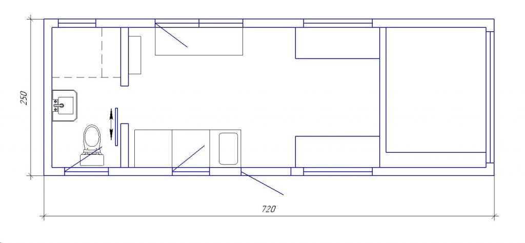 Tiny House, Container House, Modular House, Mini House, 24 m2 - Eco Dream