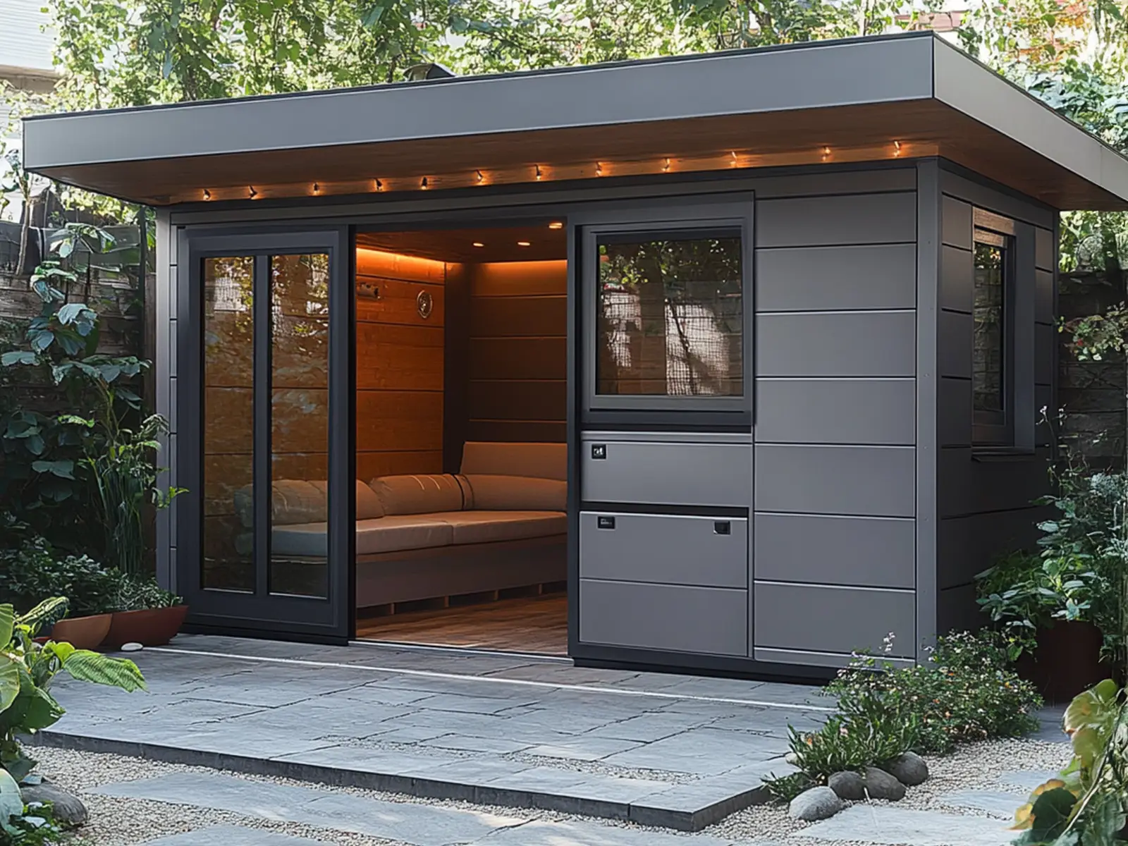 Metal garden house – high quality, individually customizable and available worldwide